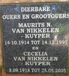 KUYPER Maurits N., NIKKELEN- van 1914-1997 & Cecelia 1918-2005