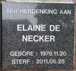 NECKER Elaine, de 1979-2011
