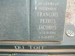 TOIT Francois Petrus Jacobus, du 1915-1977