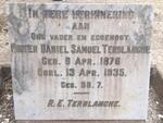 TERBLANCHE Pieter Daniel Samuel 1876-1935