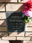 LIEBENBERG Tertius 1982-2013