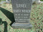 RAUTENBACH Daniel 1920-1975