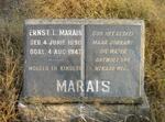 MARAIS Ernst L. 1890-1947
