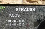 STRAUSS Koos 1944-2015
