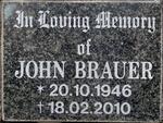 BRAUER John 1946-2010