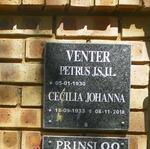 VENTER Petrus J.S.J.L. 1930- & Cecilia Johanna 1933-2018
