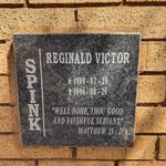 SPINK Reginald Victor 1909-1996