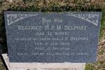 DELPORT Beatrice H.P.M. nee LE ROUX 1866-1924