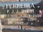 FERREIRA P.J.J. 1930-2008