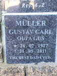 MULLER Gustav Carl 1927-2011