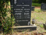 TERBLANCHE Fanie 1919-1993 & Babs 1920-2009