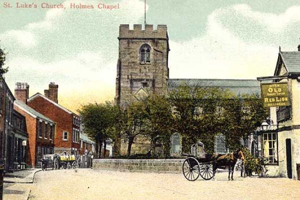 Church Hulme, St.Luke's Church 1905 Postcard