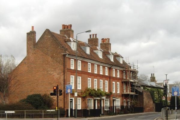 Foots Cray, 18c Houses in Rectory Lane