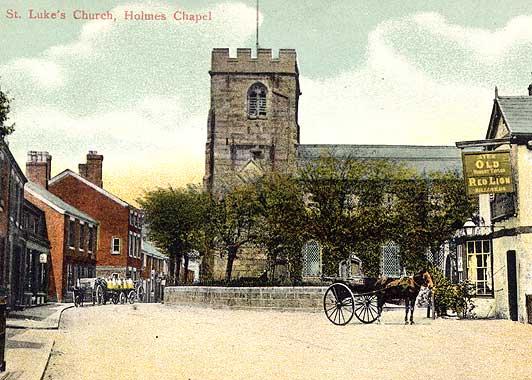 Church Hulme, St.Luke's Church 1905 Postcard