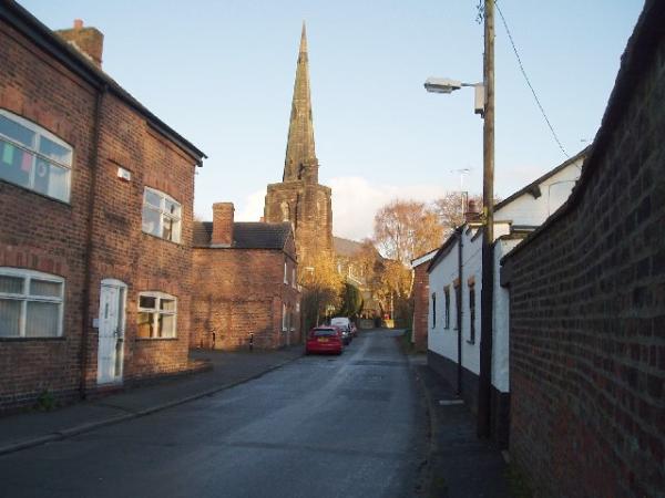 Davenham, St.Wilfred's Church from Church Street