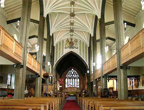 Stockport, St.Mary's Church Interior