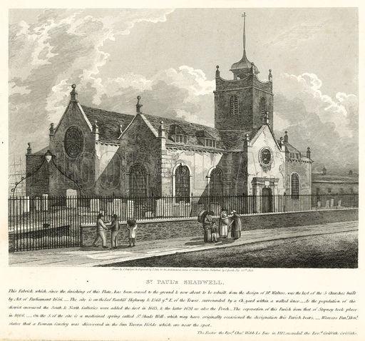 St.Paul's, Shadwell 1819