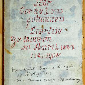 COERTSE Cornelius Johannes gebore 1842 & Anna Elizabeth Wilmiena KLIJNGELD gebore 1845, getroud 1864